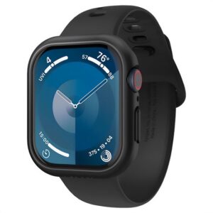 SPIGEN THIN FIT műanyag óra keret (ütésállóság) FEKETE Apple Watch Series 10 46mm