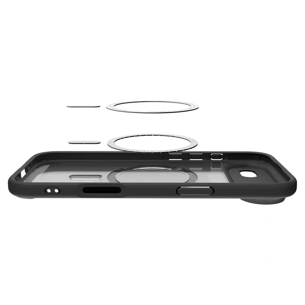 SPIGEN tok ULTRA HYBRID MAG kompatibilis MagSafe az IPHONE 17 Air fagy fekete