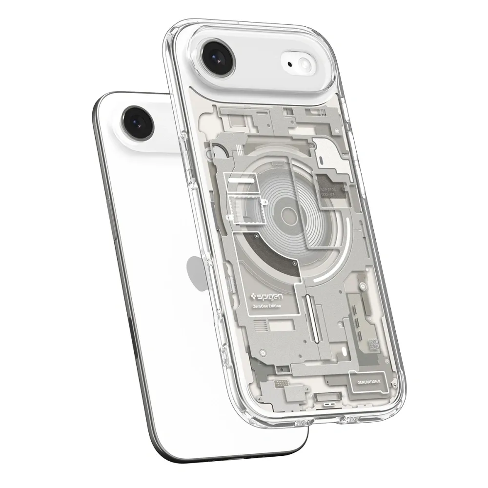SPIGEN tok ULTRA HYBRID MAG kompatibilis MagSafe az IPHONE 17 Air nulla egy természetes tutanium - Image 2