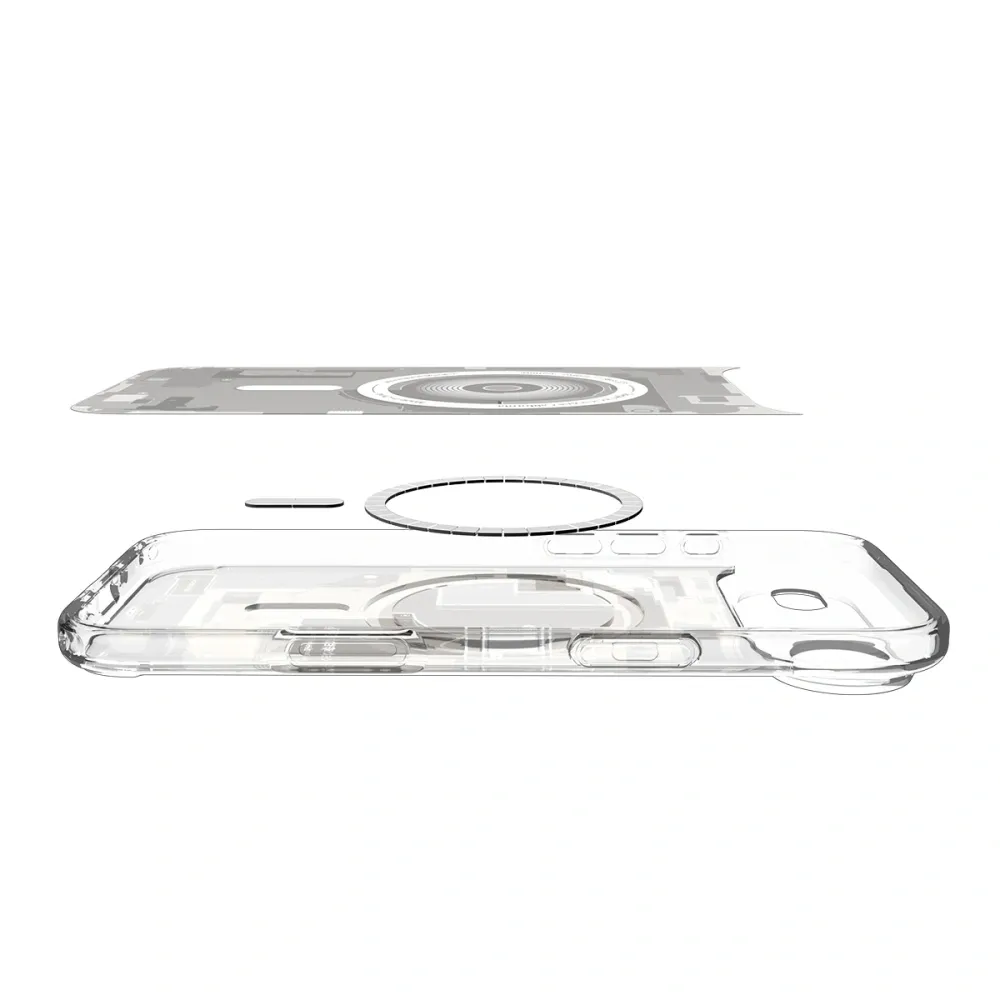 SPIGEN tok ULTRA HYBRID MAG kompatibilis MagSafe az IPHONE 17 Air nulla egy természetes tutanium