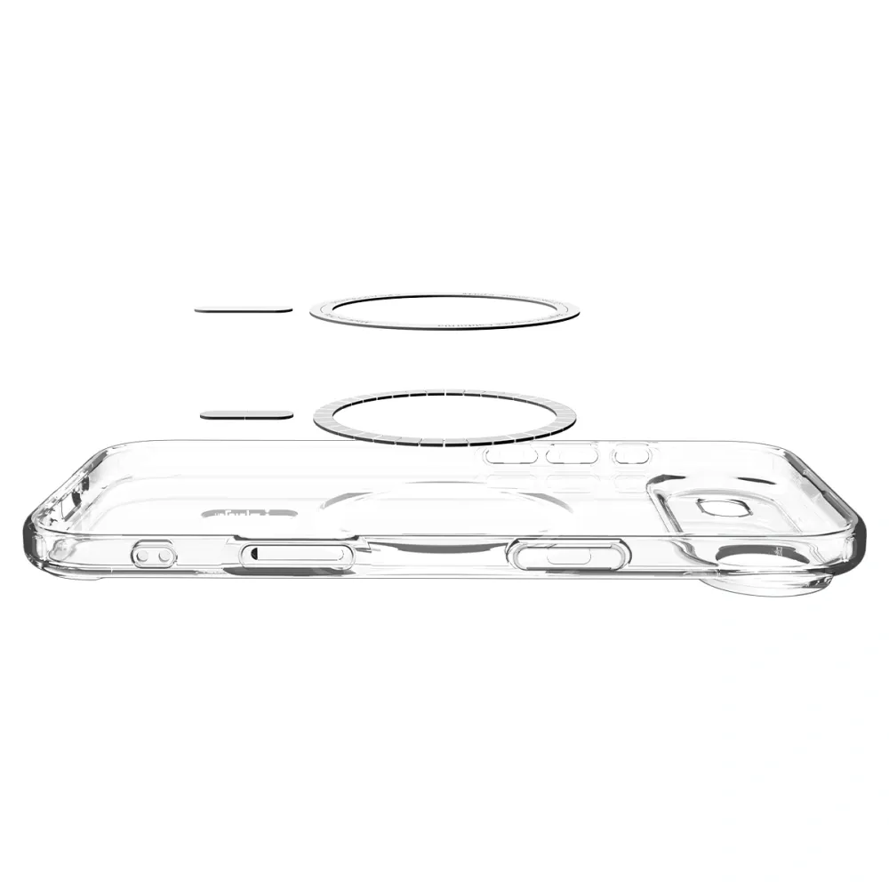 SPIGEN tok ULTRA HYBRID MAG kompatibilis MagSafe az IPHONE 17 Air számára tiszta fehér