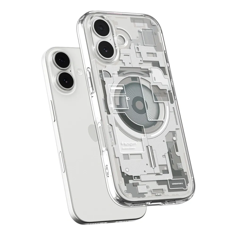 SPIGEN tok ULTRA HYBRID MAG kompatibilis MagSafe az IPHONE 17 nulla egy természetes tutanium