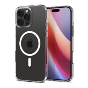 Spigen Liquid Crystal Mag MagSafe-kompatibilis tok iPhone 16 Pro Max - átlátszó
