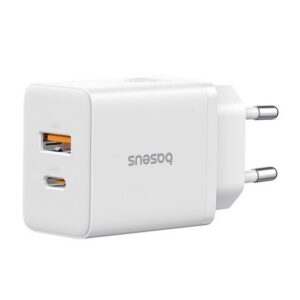 BASEUS CUBE hálózati töltő USB+Type-C aljzat (30W
