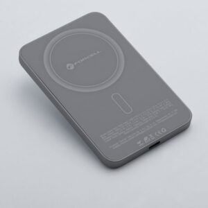 FORCELL F-ENERGY F5K8 Super Slim powerbank kompatibilis MagSafe PD3.0 QC4.0 15W 5000 mAh szürke