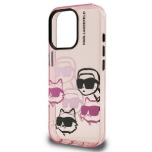 KARL LAGERFELD IML MULTI K&CH HEADS szilikon telefonvédő (ütésállóság