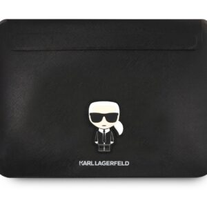 KARL LAGERFELD KLCS16PISFBK 16'' Notebook/Tablet Táska - Fekete