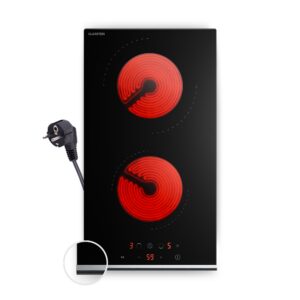 Klarstein Verosteel üvegkerámia főzőlap | Minimalista