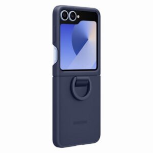 SAMSUNG szilikon telefonvédő (telefongyűrű) SÖTÉTKÉK Samsung Galaxy Z Flip6 5G (SM-F741)