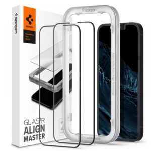 SPIGEN ALM FC képernyővédő üveg 2db (2.5D