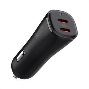 SPIGEN EV502 ARCSTATION autós töltő 2 Type-C aljzat (50W