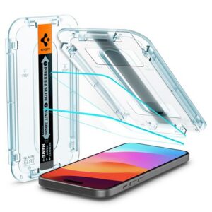 SPIGEN EZ FIT HD képernyővédő üveg 2db (2.5D