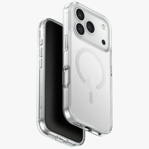 UNIQ Clario tok iPhone 17 Pro Magclick töltés Átlátszó