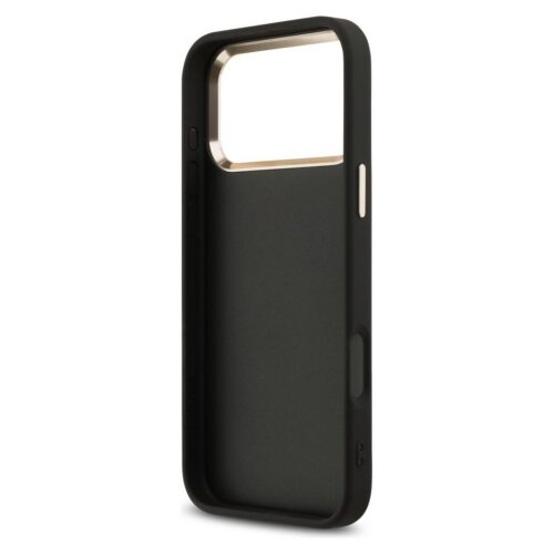 GUESS tok az IPHONE 17 Pro Max készülékhez GUHCP17X4GMGCGR (PU W/ Big 4G Classic Logo) arany fekete