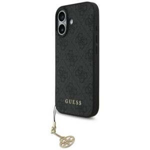 Guess 4G Charms Collection MagSafe tok iPhone 17 készülékhez fekete