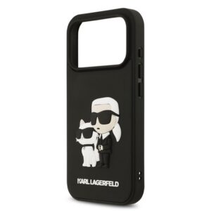 KARL LAGERFELD 3D RUBBER KARL AND CHOUPETTE szilikon telefonvédő (ütésállóság