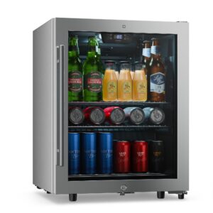 Klarstein LuxeChill italhűtő | 64 x 48 cm | LED belső világítás | Fekete