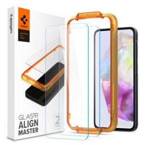 SPIGEN ALM FC képernyővédő üveg 2db (2.5D