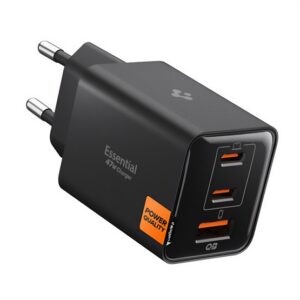 SPIGEN ESSENTIAL EE473EU hálózati töltő USB+2 Type-C aljzat (47W