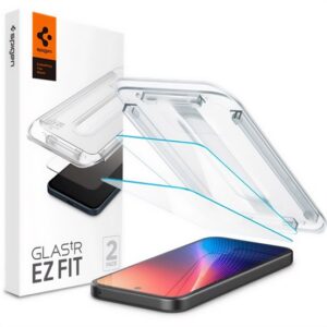 SPIGEN EZ FIT képernyővédő üveg 2db (2.5D