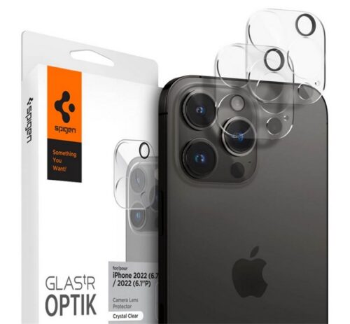 SPIGEN OPTIK kameravédő üveg 2db (lekerekített szél