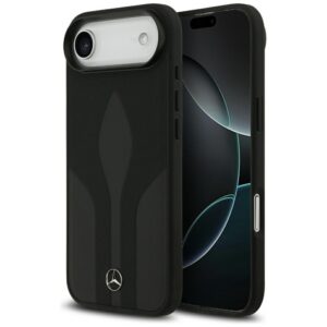 tok Mercedes Leather The Move MagSafe iPhone Air készülékhez fekete
