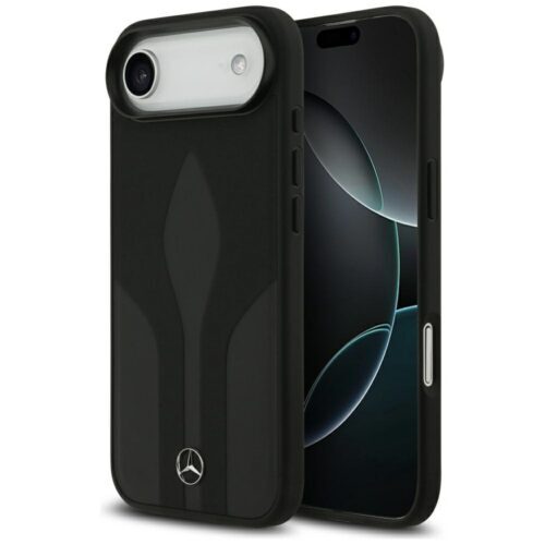 tok Mercedes Leather The Move MagSafe iPhone Air készülékhez fekete