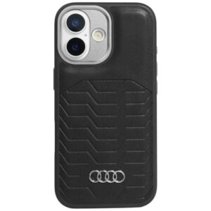 Audi GT tok Szintetikus bőr MagSafe tok iPhone 17 fekete