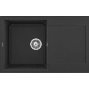 Elleci Easy 300 G40 Nero Gránit mosogatótálca (LGY30040)Munkalapra szerelhető