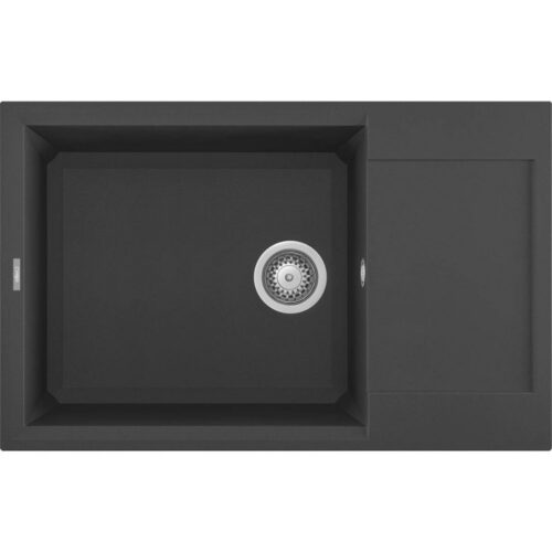 Elleci Easy 310 G59 Antracite Gránit mosogatótálca (LGY31059)Munkalapra szerelhető