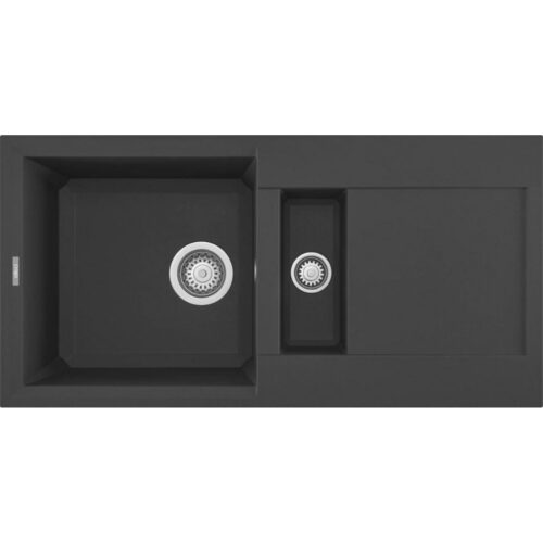 Elleci Easy 425 G59 Antracite Gránit mosogatótálca (LGY42559)Munkalapra szerelhető
