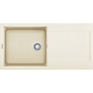 Elleci Easy 480 G62 Bianco Antico Gránit mosogatótálca (LGY48062)Munkalapra szerelhető