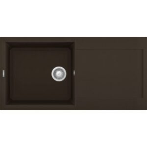 Elleci Easy 480 M78 Espresso Gránit mosogatótálca (LMY48078)Munkalapra szerelhető