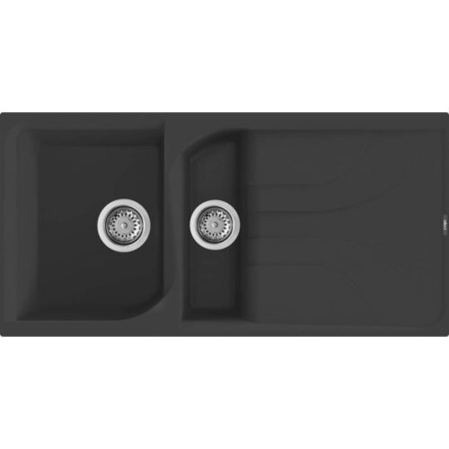 Elleci Ego 475 G40 Nero Gránit mosogatótálca (LGE47540)Munkalapra szerelhető