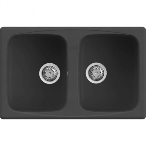 Elleci Master 350 G59 Antracite Gránit mosogatótálca (LGM35059)Munkalapra szerelhető