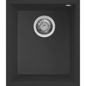 Elleci Quadra 100 G40 Nero Gránit mosogatótálca