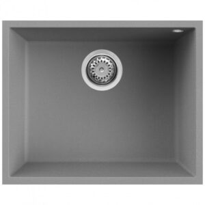 Elleci Quadra 105 G48 Cemento Gránit mosogatótálca
