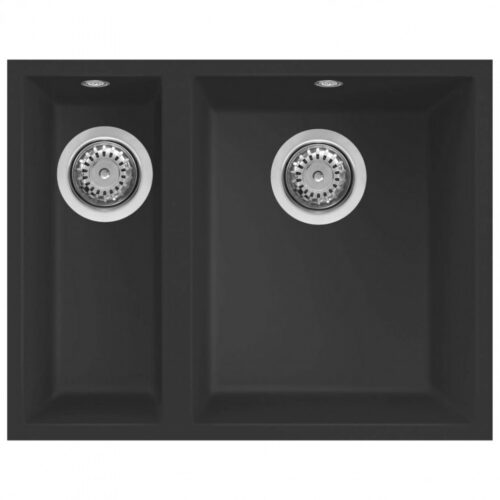 Elleci Quadra 150 G40 Nero Gránit mosogatótálca