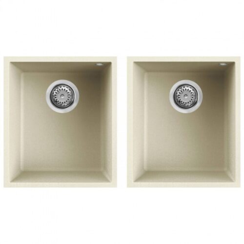 Elleci Quadra 200 G62 Bianco Antico Gránit mosogatótálca