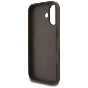 GUESS tok IPHONE 17 kompatibilis a MagSafe GUHMP17SG4GFRW (PU 4G Ring Classic Logo) barna