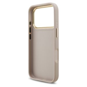 GUESS tok az IPHONE 17 Pro-hoz GUHCP17L4GMGCPI (PU W/ Big 4G Classic Logo) arany rózsaszín