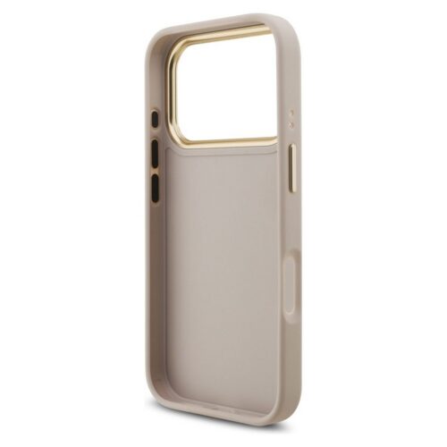 GUESS tok az IPHONE 17 Pro-hoz GUHCP17L4GMGCPI (PU W/ Big 4G Classic Logo) arany rózsaszín