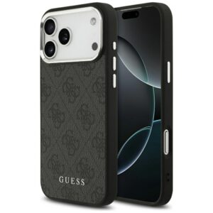 Guess 4G Classic Logo MagSafe tok iPhone 17 Pro Max készülékhez fekete