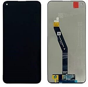 Huawei P40 Lite E fekete LCD + érintőpanel