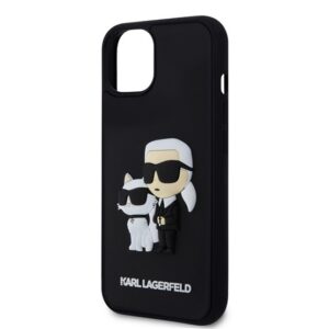 KARL LAGERFELD 3D RUBBER KARL AND CHOUPETTE szilikon telefonvédő (ütésállóság