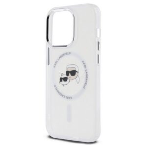 KARL LAGERFELD IML K&CH HEADS METAL FRAME MAGSAFE szilikon telefonvédő (ütésállóság