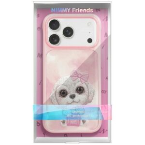 NIMMY tok BIG EYED PET 2.0 Kutya IPHONE 17 Pro Max rózsaszínhez