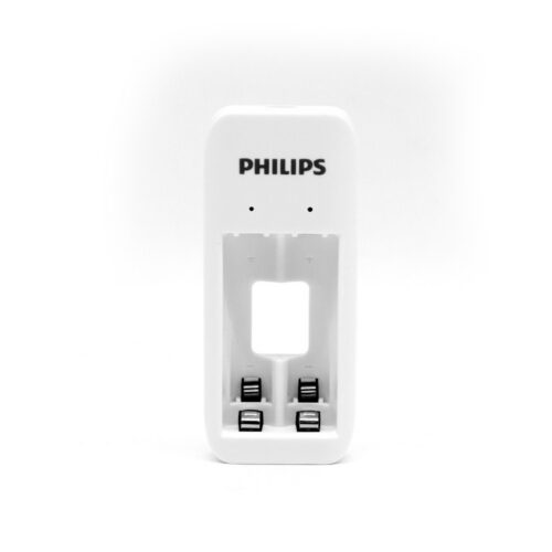 Philips kétcsatornás akkumulátortöltő nikkel-fémhidrid (NiMH) újratölthető elemekhez + 2xAAA 7000mAh