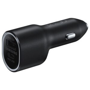 SAMSUNG autós töltő USB aljzat / Type-C aljzat (5V / 3000mA