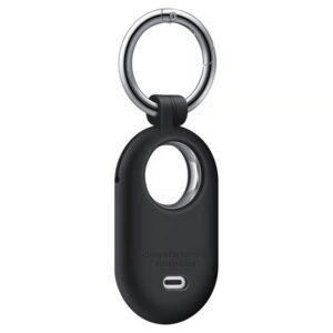 SAMSUNG szilikon tok (kulcstartó) FEKETE Samsung Galaxy SmartTag2